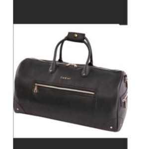 Bebe black & gold weekender Duffle bag